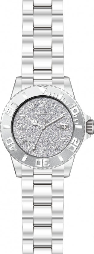Angel Silver-Tone Dial / Silver Stainless Steel Bracelet Silver Dial