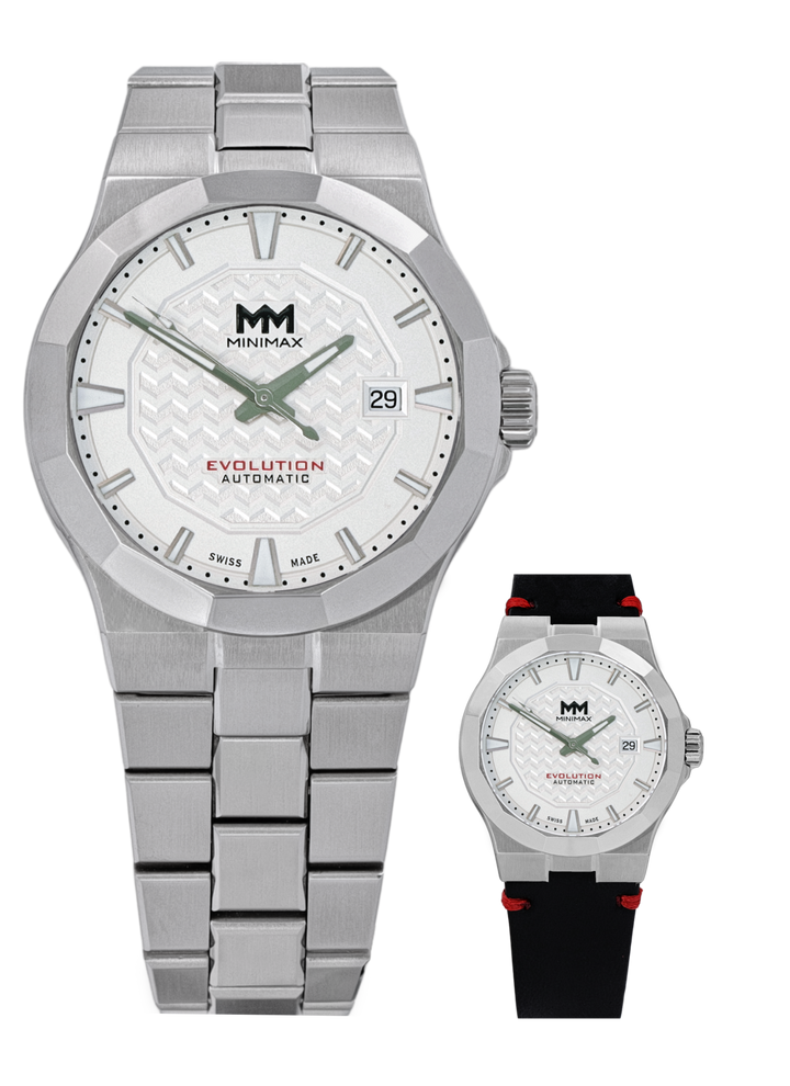 Evolution White Dial