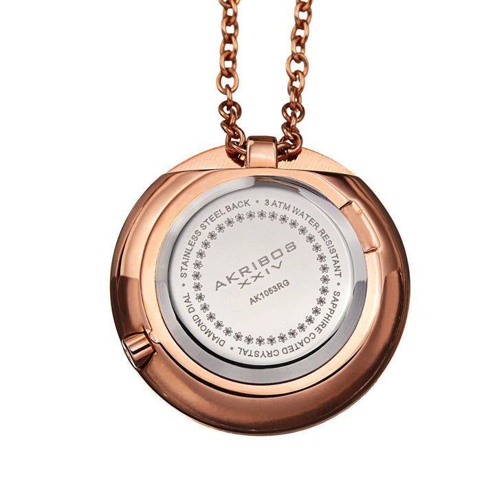 Casual-AK1053RG Rose Gold/Stainless Steel | White Dial