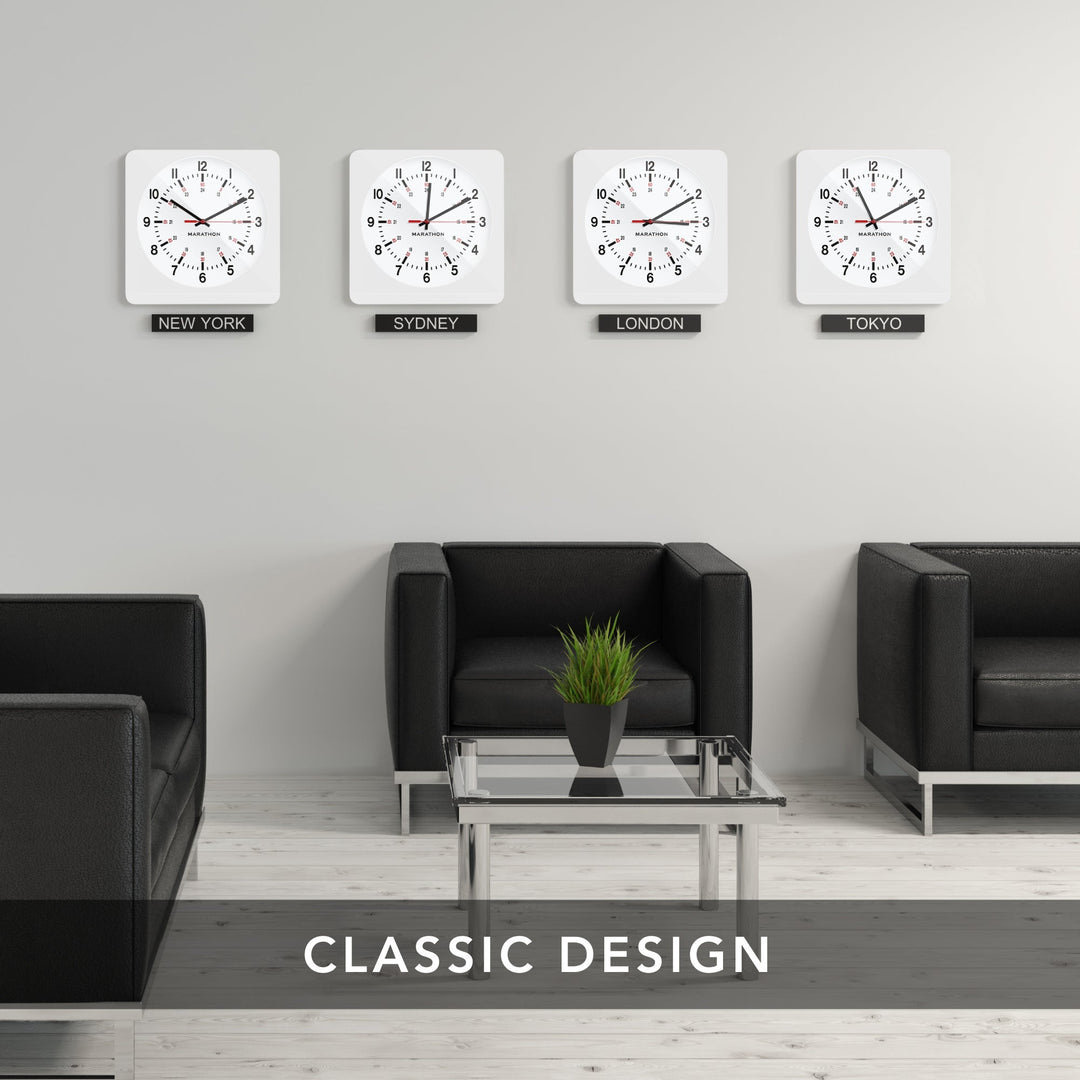Jumbo 12 Inch Analog Wall Clock with Auto Backlight jumbo-analog-wall-clock-with