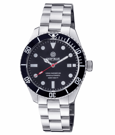 Ocean Mariner 300 42.5mm Black | Black Dial