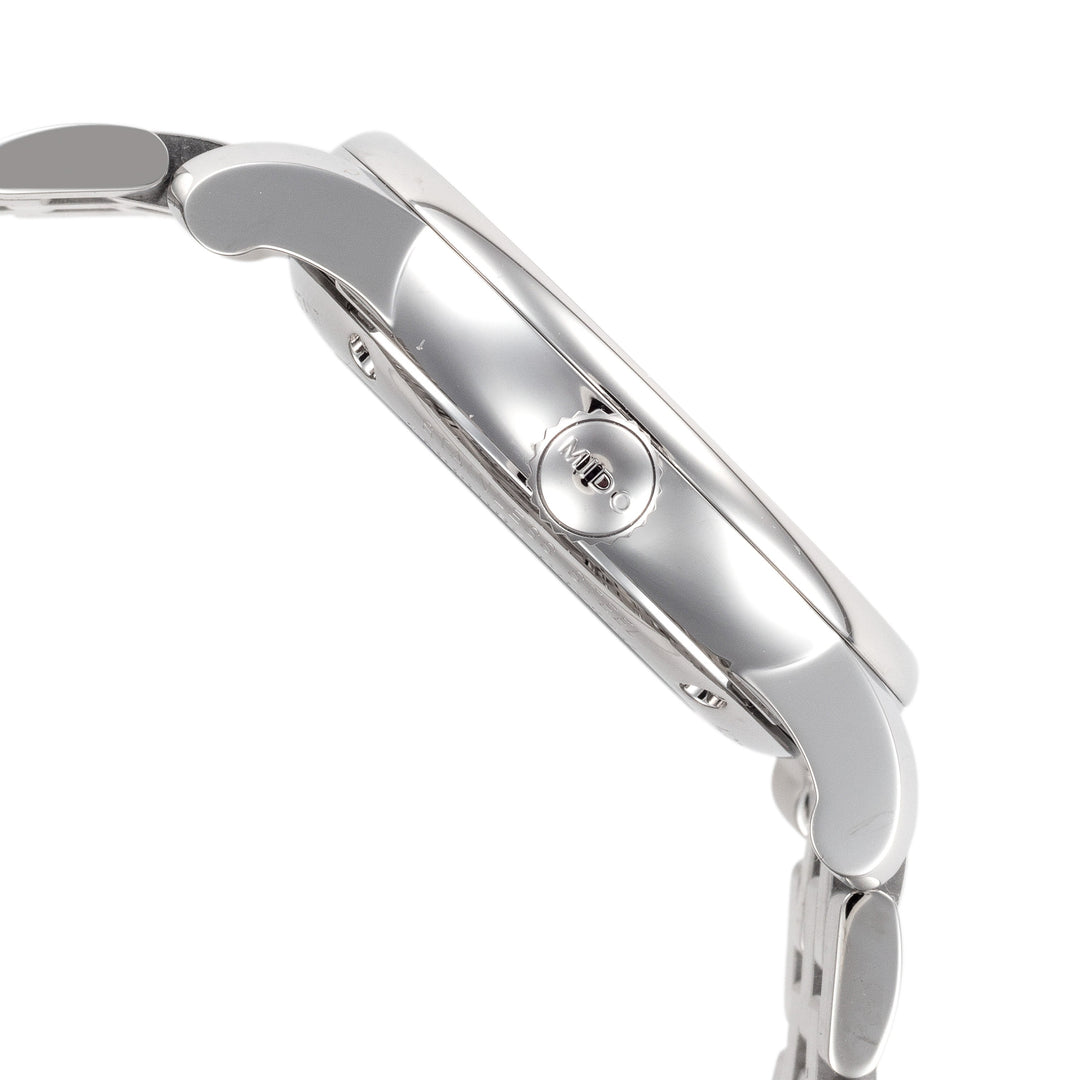 Baroncelli 38mm / White / Silver White Dial