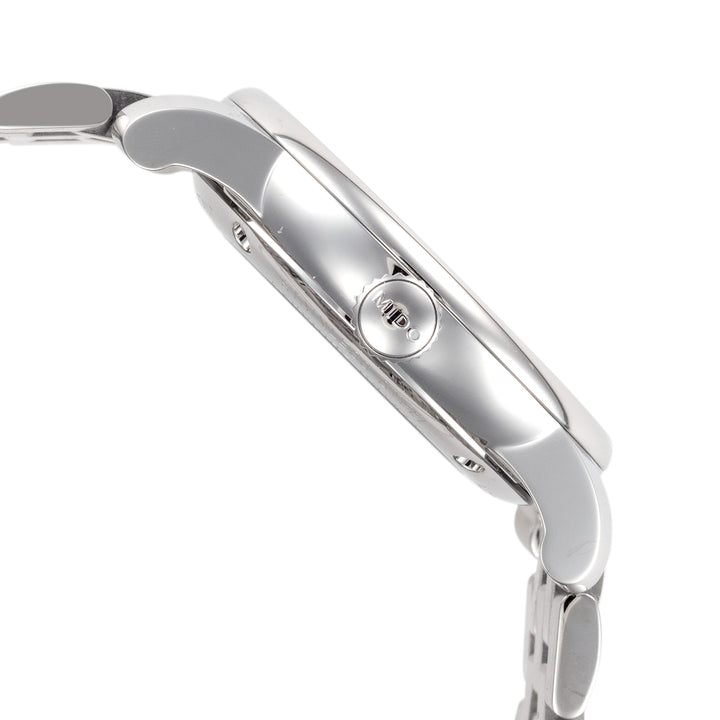 Baroncelli 38mm / White / Silver White Dial