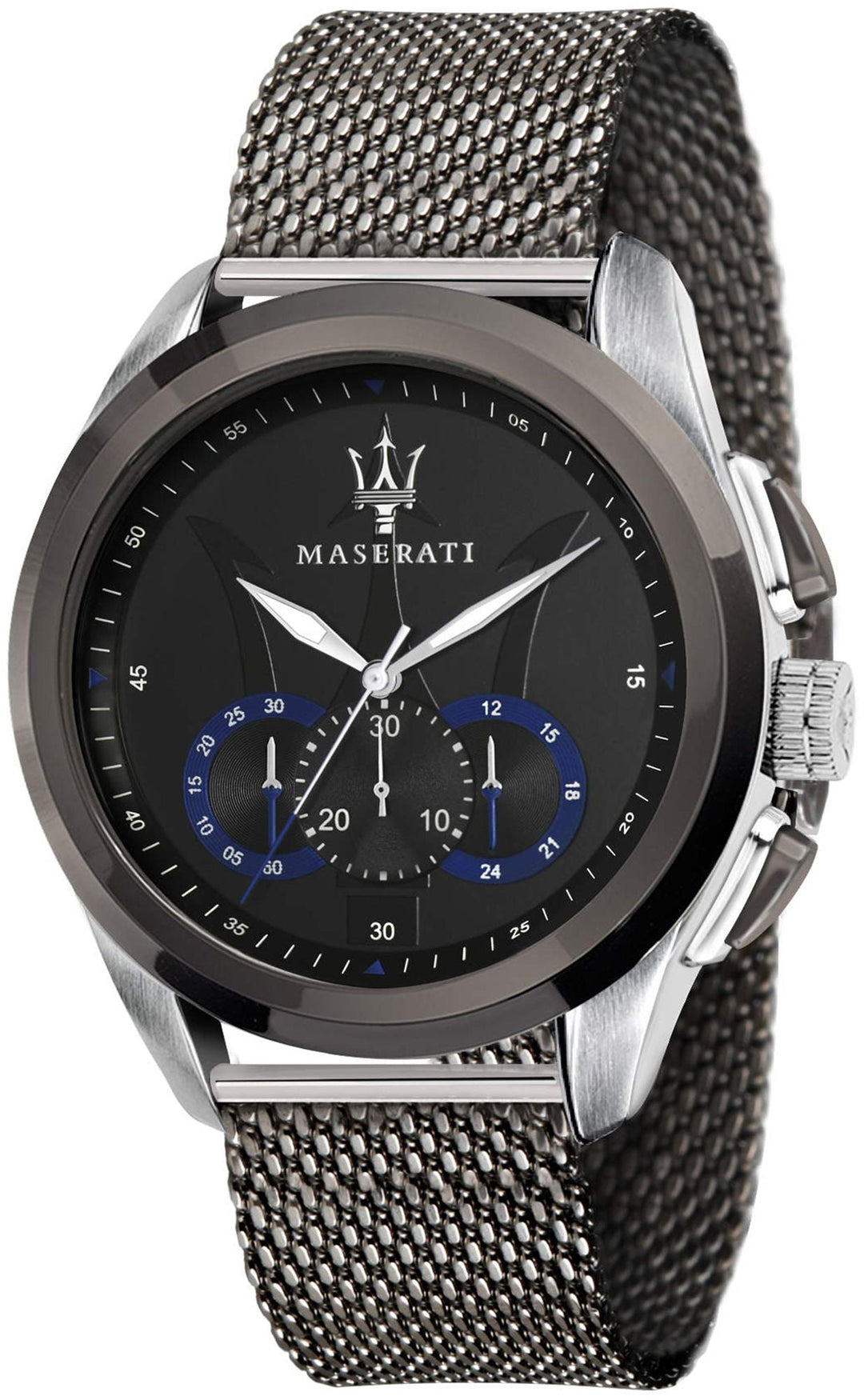 TRAGUARDO Black / Stainless Steel Black Dial