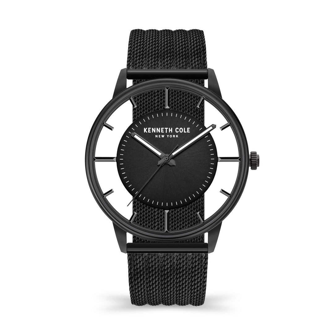 Classic 44 mm / Black / Silver Black Dial