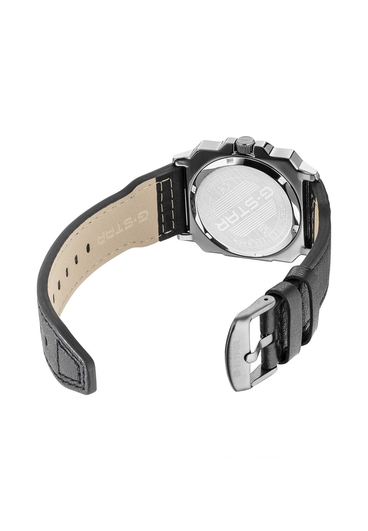 Cube Black Dial / Black Leather Strap Black Dial