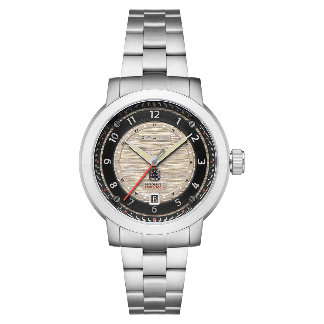 Heinrich Swiss Automatic Limited Edition Watch Winder Set Grey / Stainless Steel