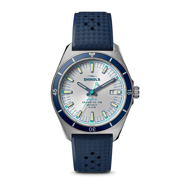 Duck 40mm 3HD / Alabaster Blue Dial