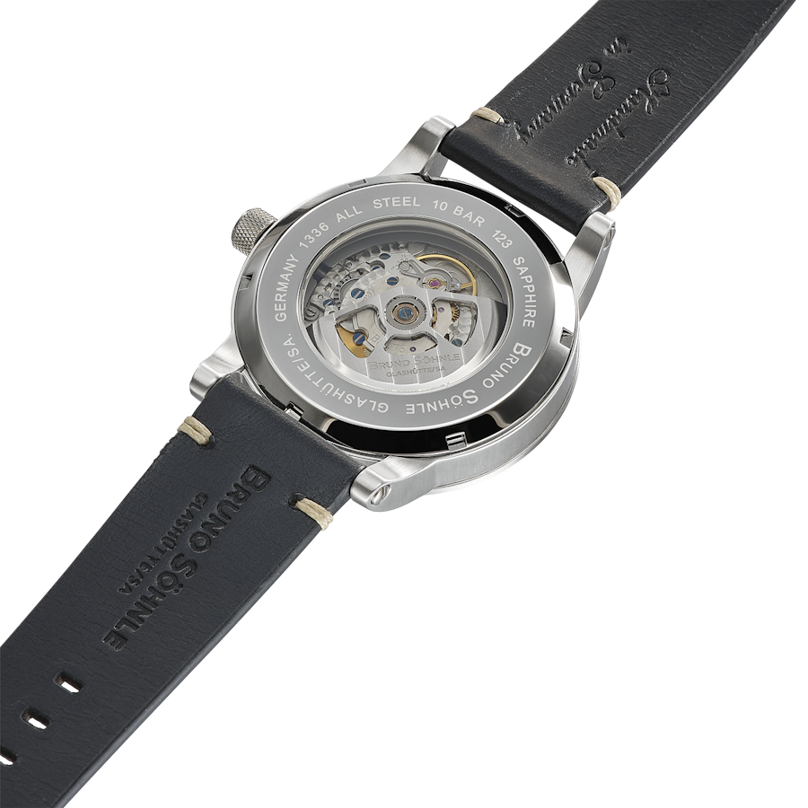 EPISODE V Episode V Limited Edition Black Dial / Black Leather Strap Black Dial
