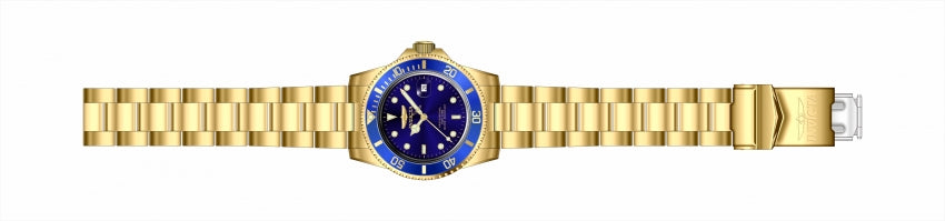 Pro Diver Blue Dial / Gold-Tone Stainless Steel Bracelet Blue Dial