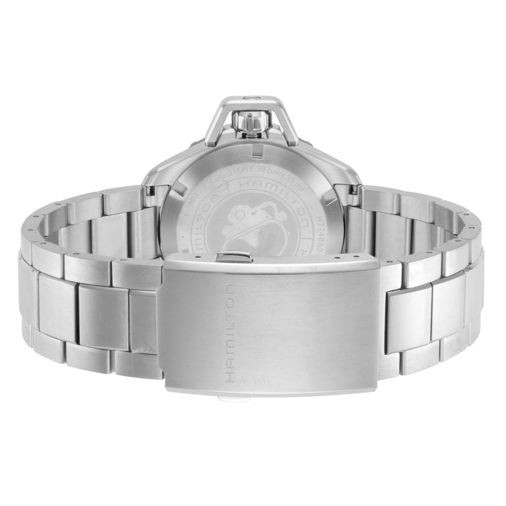 Khaki Navy 41mm / Black / Silver Black Dial