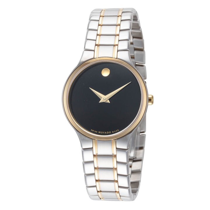Serio 26mm / Black / Silver and Gold | Black Dial