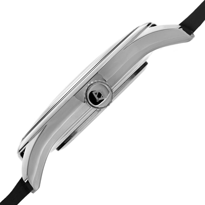 Casual-AK916SSB Black/Leather | Black Dial