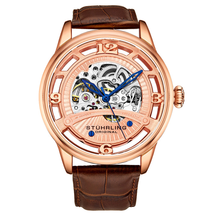 Legacy Brown/Semi-transparent Leather | Semi-transparent Dial