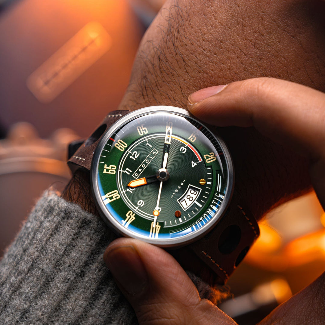RPM Automatic Green / Leather | Green Dial