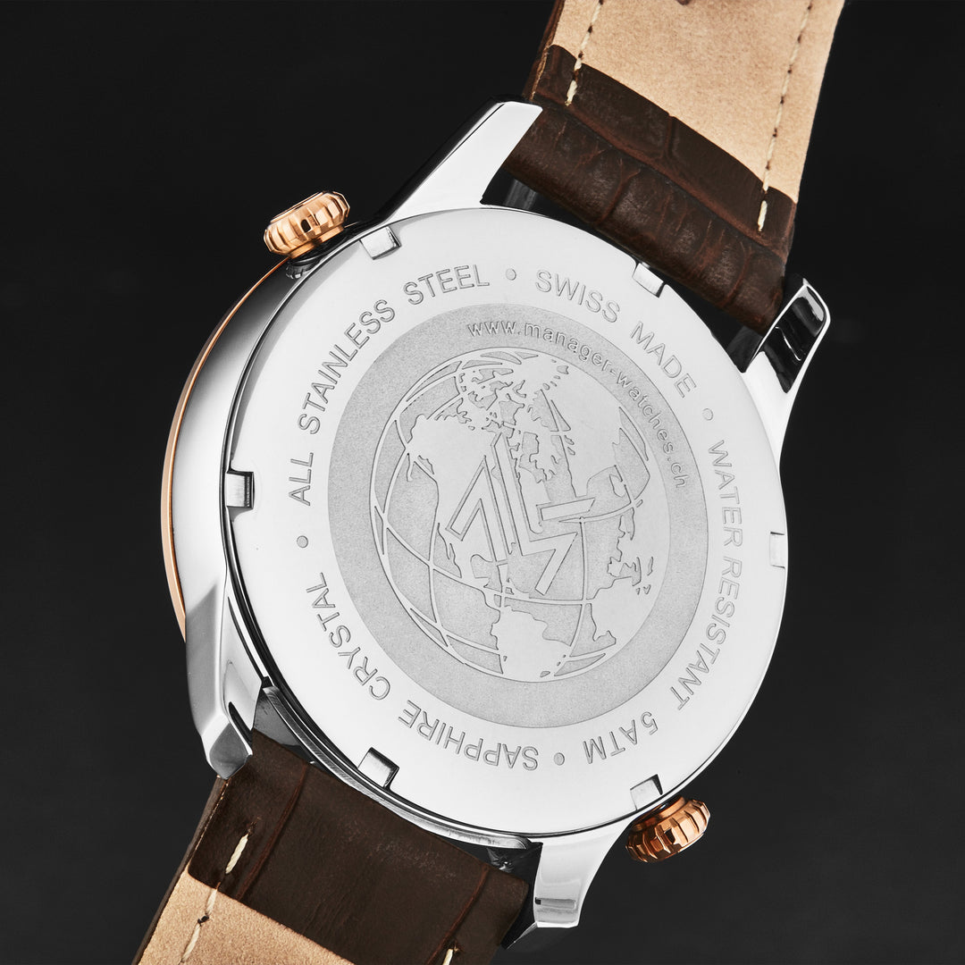 Nomad MAN-TR-06-BL / Silver | Silver Dial