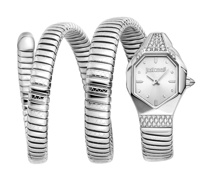Snake 22mm / Silver / Silver Silver Dial
