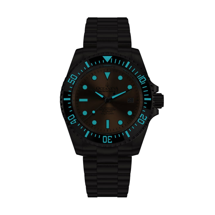 Titanium Deep Marine Explorer II Black/Copper Bezel | Copper Dial