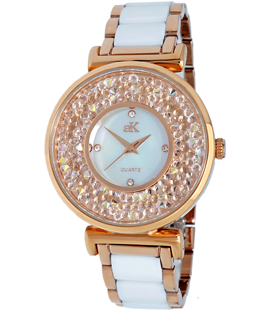 PISA WHITE/ROSETONE | White Dial