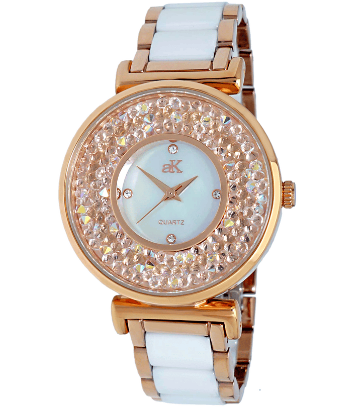 PISA WHITE/ROSETONE | White Dial