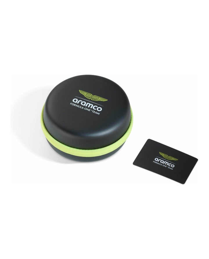 OVR White/White Silicone Strap Green Dial