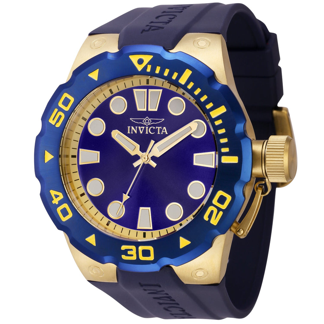 Pro Diver 51mm / Blue / Blue | Blue Dial