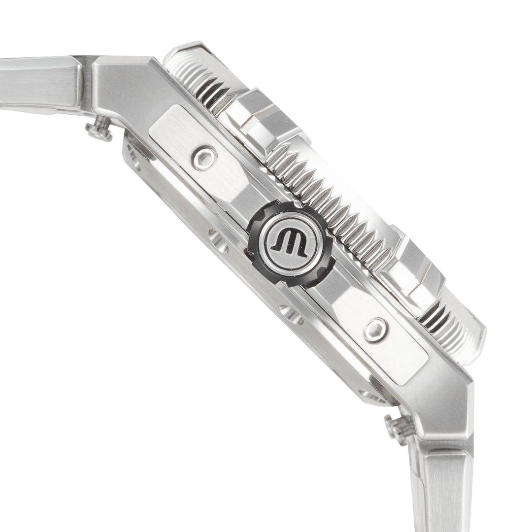 Maurice Lacroix 38mm / Silver / Black | Black Dial