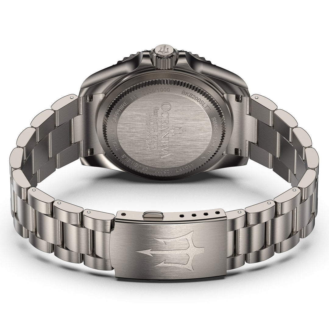 Titanium Deep Marine Explorer II Black/Copper Bezel | Copper Dial