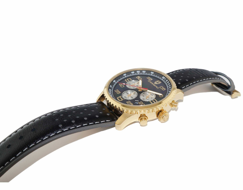 Aureum Goldtone/Black | Black Dial