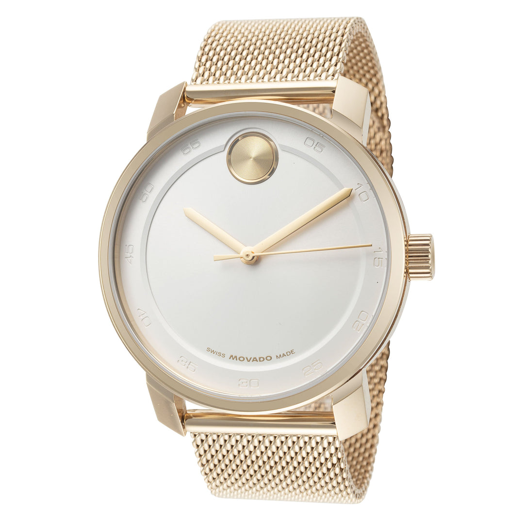 Bold 41mm / Silver / Gold | Silver Dial