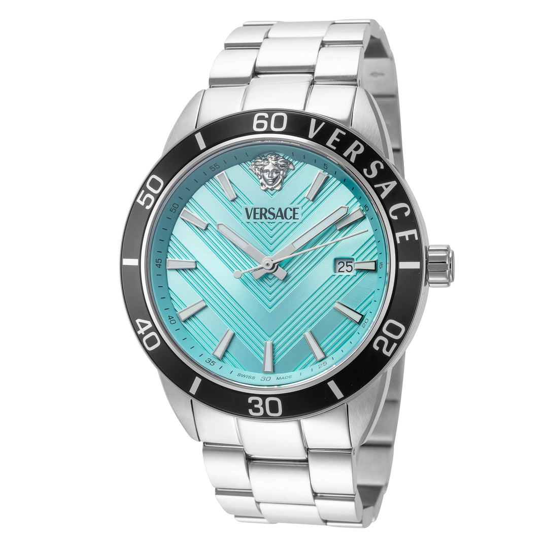 Greca Urban 43mm / Turquoise / Silver | turquoise Dial