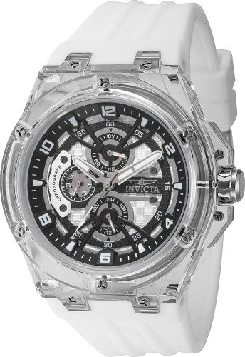 Racing 46mm / Silver / White | Silver Dial