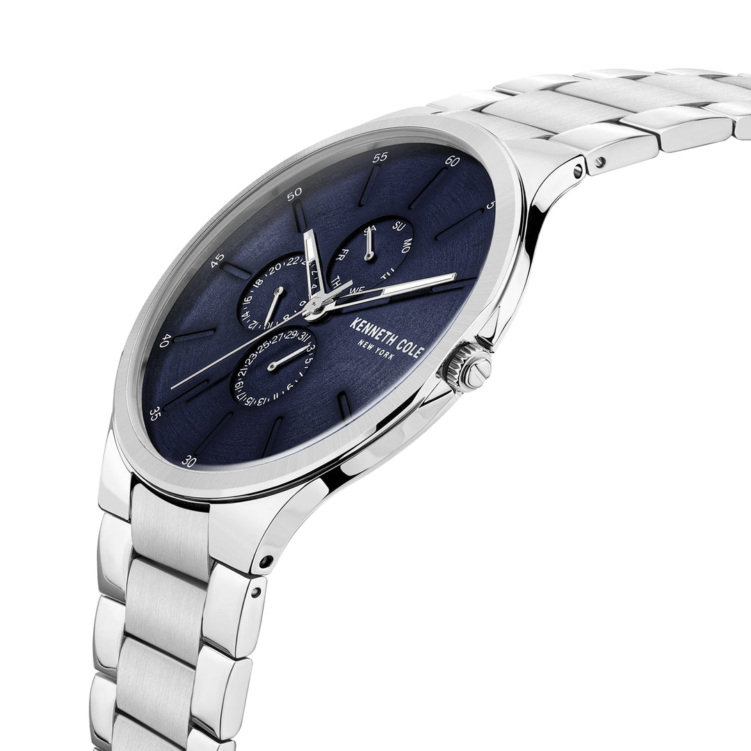 Classic 44 mm / Blue / Silver Blue Dial