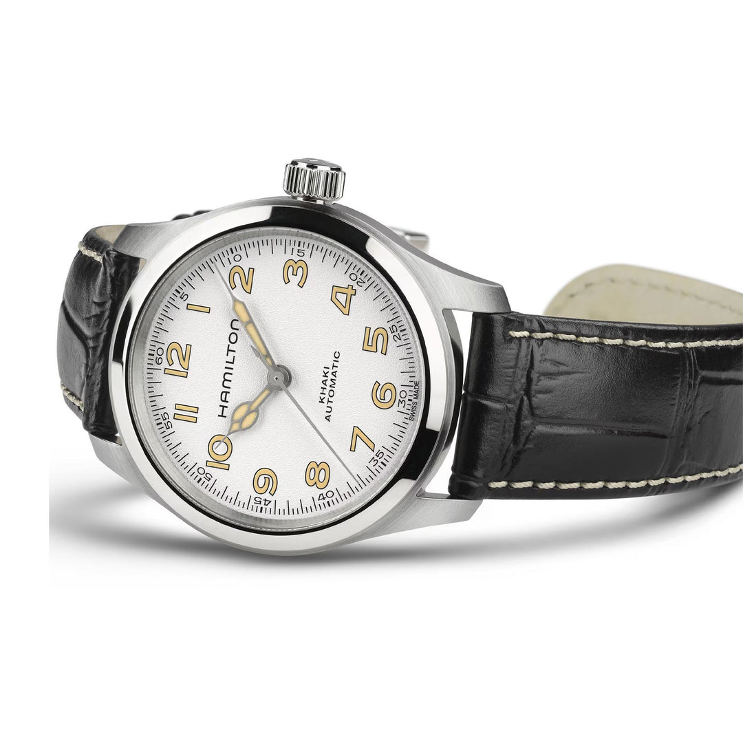 Khaki Field - Murph White / Leather White Dial