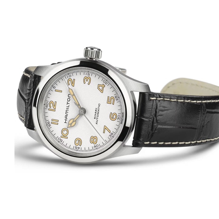 Khaki Field - Murph White / Leather White Dial