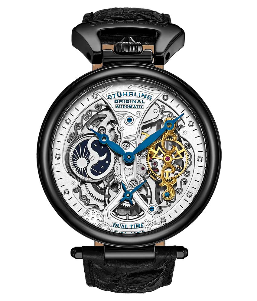 Legacy Silver Dial/ Black Crocodile | Silver Dial