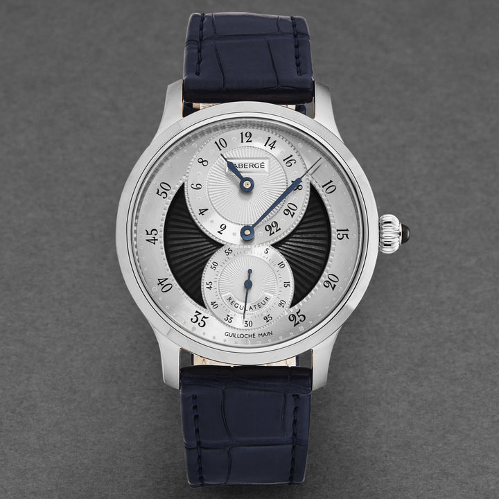 Agathon FAB-216 / Silver/Grey Enamel | Silver/Grey Enamel Dial