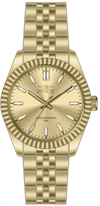 Specialty Gold Dial / Gold-Tone Stainless Steel Bracelet Gold Dial