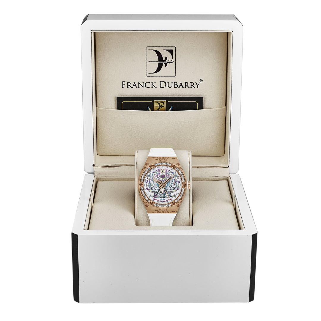 Fileteado GMT REV-05-04 / White | White Dial