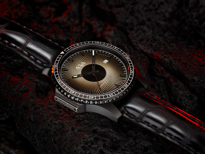 Technic Black / Leather | Black Dial
