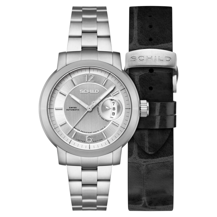 Heinrich Minimal Swiss Automatic Limited Edition Silver / Stainless Steel | Silv