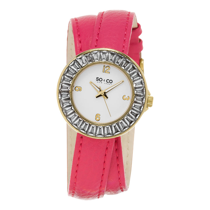Chelsea Pink/Leather | Silver Dial