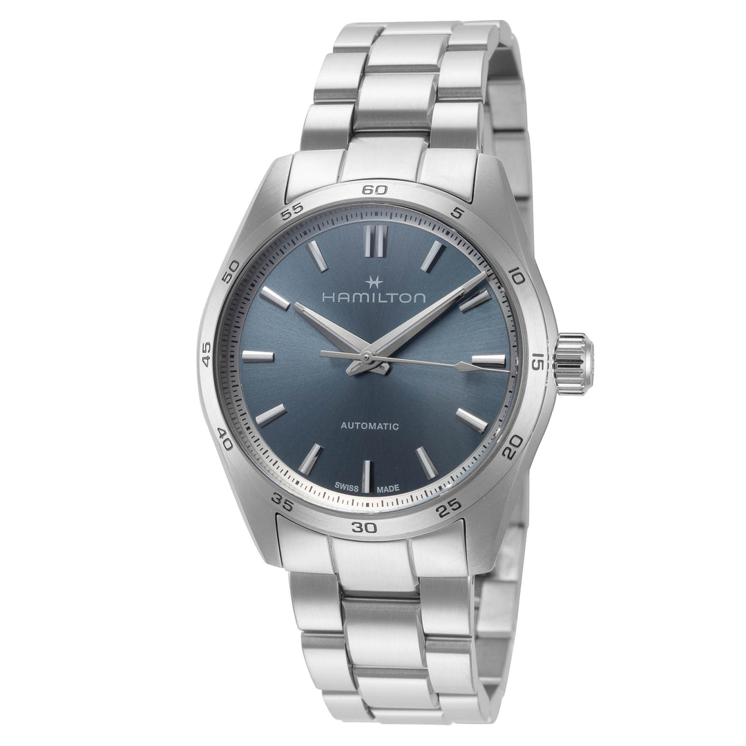 Jazzmaster Performer 34 mm / Blue / Silver Blue Dial