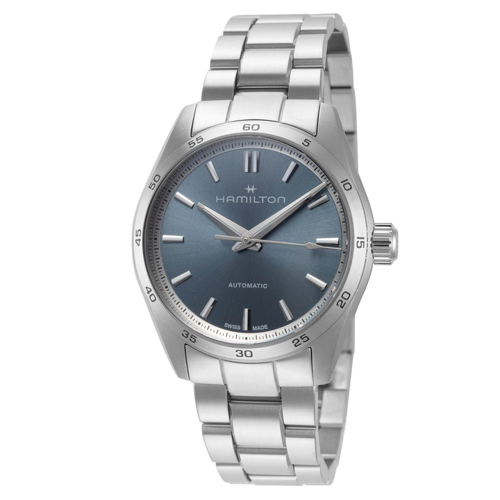 Jazzmaster Performer 34 mm / Blue / Silver Blue Dial