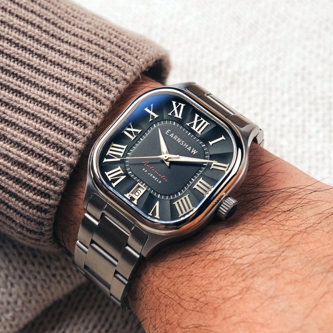 Coussin Automatic Black / Stainless Steel | Black Dial