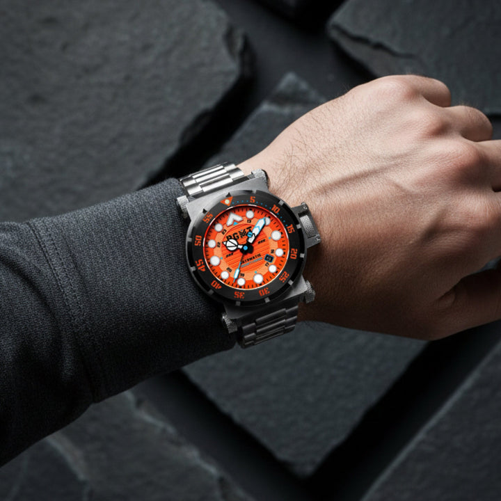 Centurion Automatic Orange  / Stainless Steel | Orange Dial