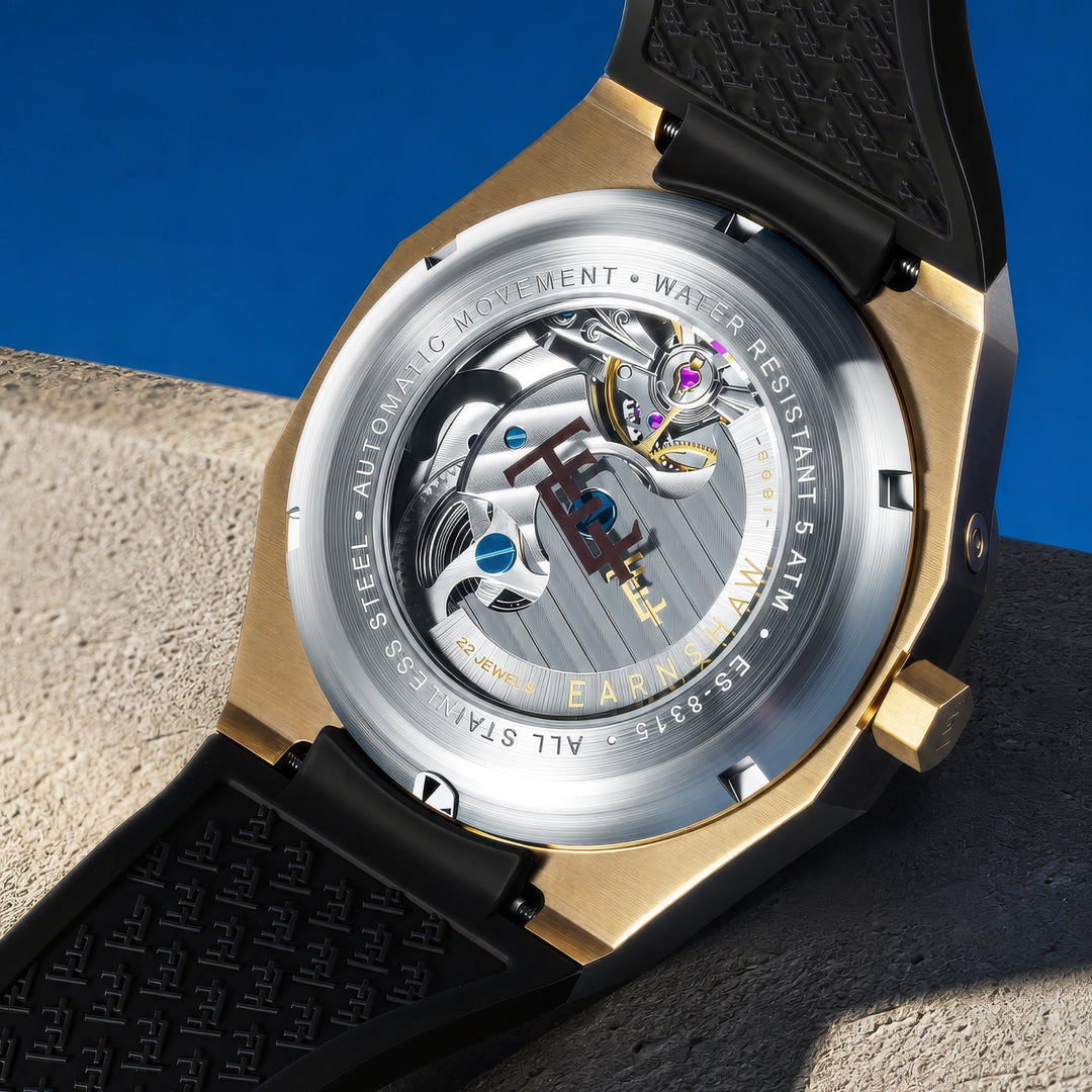 Drake Black Opulence / Black Rubber Strap Black Dial