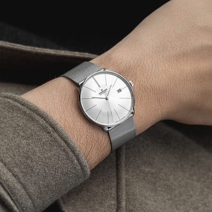 Meister Fein Automatic Silver Dial / Milanese Bracelet Silver Dial