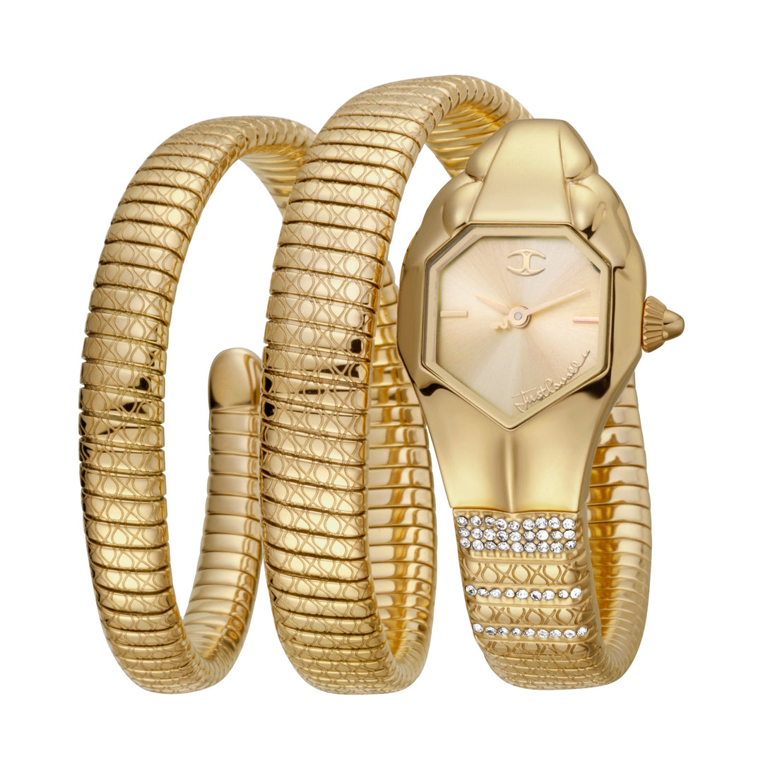 Just Cavalli 22mm / Gold / Champagne | Champagne Dial