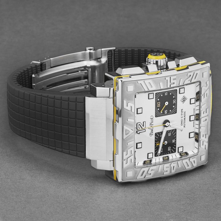 C-Type P0830SG50103303 / Silver | Silver Dial